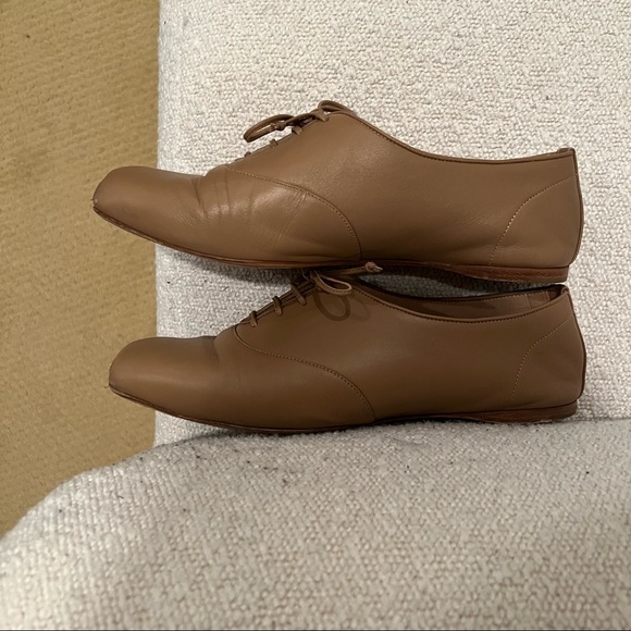 Gabriela Hearst Leather Ballerina Flats - Picture 7 of 9